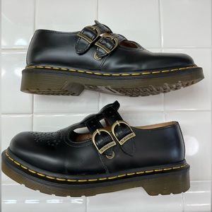 Dr Martens 8065 Smooth Leather Mary Jane Shoes